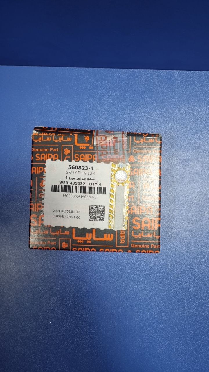 شمع موتور یورو ۴ شرکتی دست ۴عددی